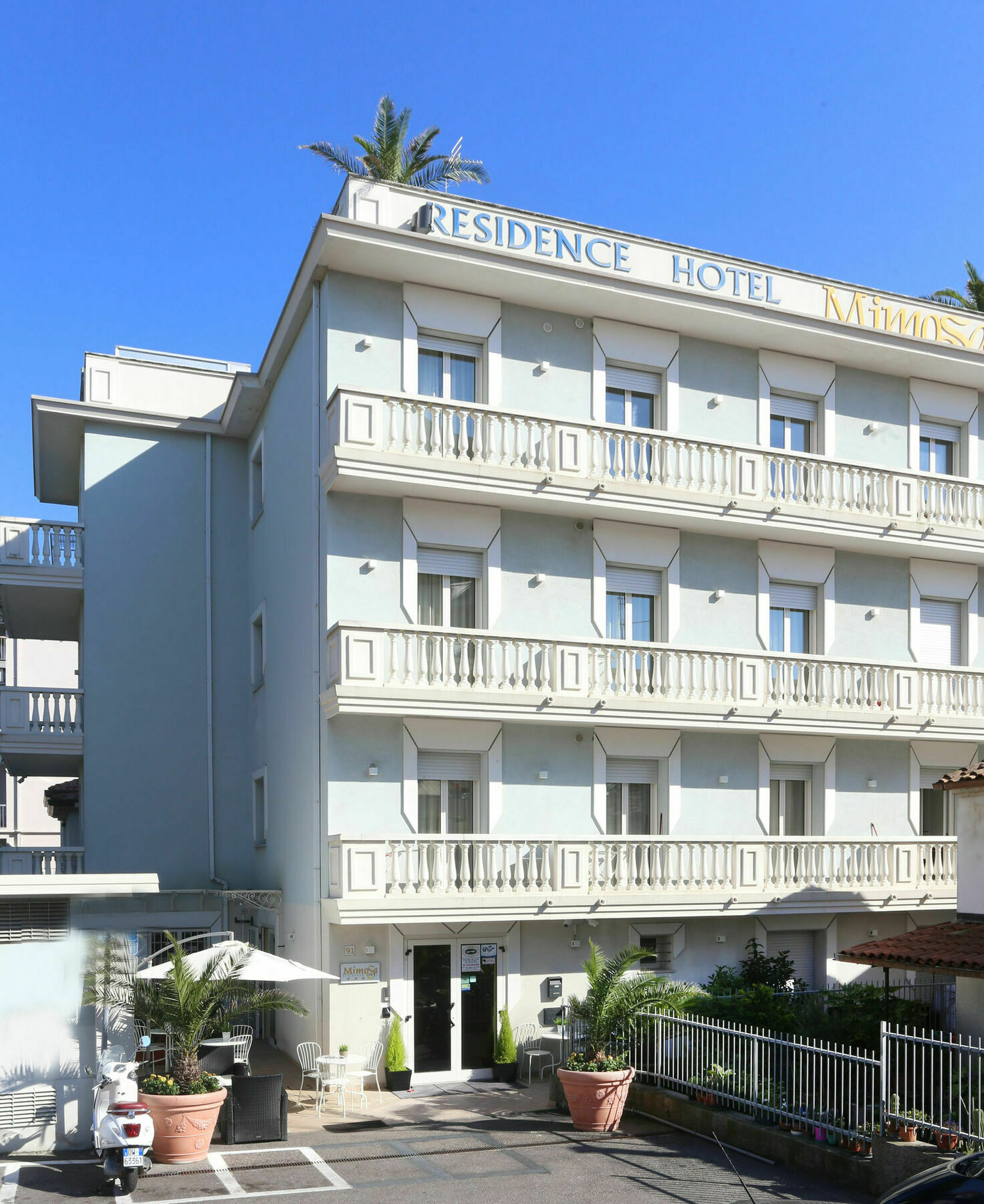 Residence Mimosa Rímini Exterior foto